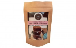 The Wildly Natural Chocolate Chip Cakey Brownie Mix   Pack  400 grams